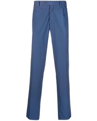 Pantalon chino bleu Lardini