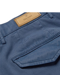 Pantalon chino bleu Hackett