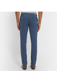 Pantalon chino bleu Hackett