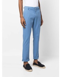 Pantalon chino bleu Dondup