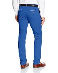 Pantalon chino bleu