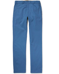 Pantalon chino bleu