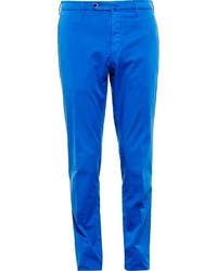 Pantalon chino bleu