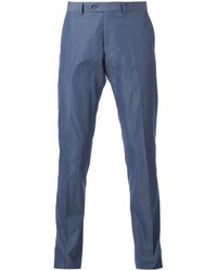 Pantalon chino bleu