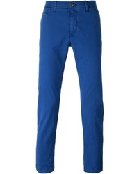 Pantalon chino bleu