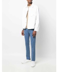 Pantalon chino bleu Sartoria Tramarossa