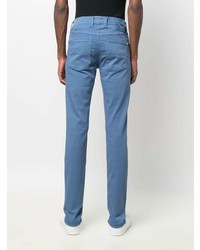 Pantalon chino bleu Sartoria Tramarossa