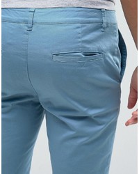 Pantalon chino bleu Asos