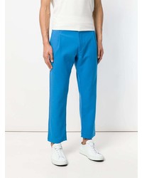 Pantalon chino bleu Comme Des Garçons Shirt Boys