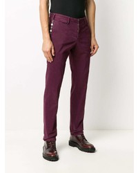 Pantalon chino bordeaux Pt01