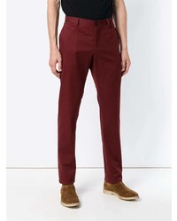 Pantalon chino bordeaux Etro