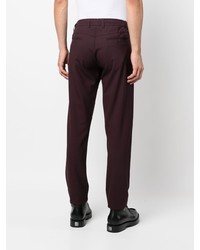 Pantalon chino bordeaux Canali