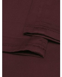 Pantalon chino bordeaux Prada