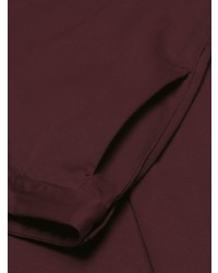 Pantalon chino bordeaux Prada