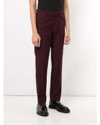 Pantalon chino bordeaux Kent & Curwen