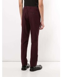 Pantalon chino bordeaux Kent & Curwen