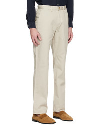 Pantalon chino brodé beige Polo Ralph Lauren