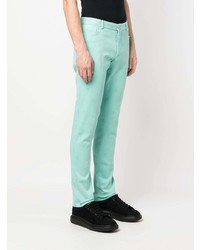 Pantalon chino brodé bleu clair Philipp Plein