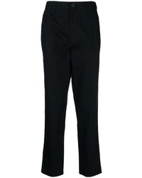 Pantalon chino brodé noir SPORT b. by agnès b.