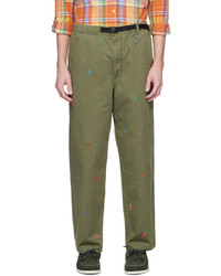 Pantalon chino brodé olive Polo Ralph Lauren