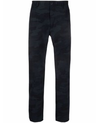Pantalon chino camouflage noir Hydrogen