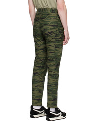 Pantalon chino camouflage vert foncé rag & bone