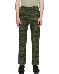 Pantalon chino camouflage vert foncé rag & bone