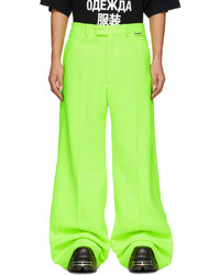 Pantalon chino chartreuse Vetements
