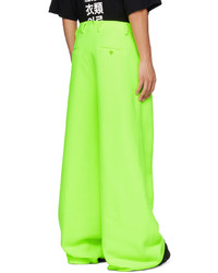 Pantalon chino chartreuse Vetements