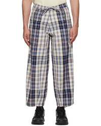 Pantalon chino écossais multicolore Gentle Fullness