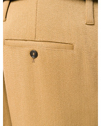 Pantalon chino en laine beige Marni