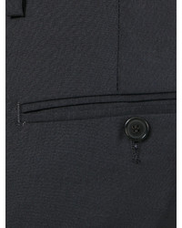 Pantalon chino en laine bleu marine Dondup