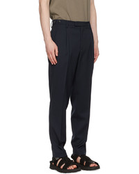 Pantalon chino en laine bleu marine Barena