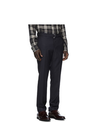 Pantalon chino en laine bleu marine Officine Generale