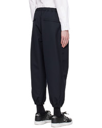 Pantalon chino en laine bleu marine Comme des Garcons Homme