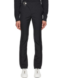 Pantalon chino en laine gris foncé Givenchy