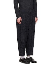 Pantalon chino en laine gris foncé SASQUATCHfabrix.