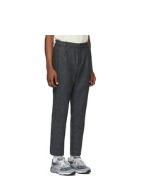 Pantalon chino en laine gris foncé Aimé Leon Dore