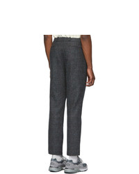 Pantalon chino en laine gris foncé Aimé Leon Dore