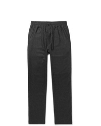 Pantalon chino en laine gris foncé YMC