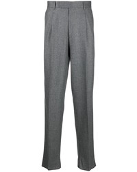 Pantalon chino en laine gris Zegna