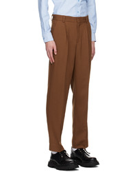 Pantalon chino en laine marron Another Aspect