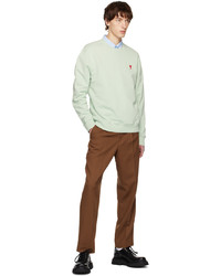 Pantalon chino en laine marron Another Aspect