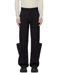 Pantalon chino en laine noir Aenrmòus