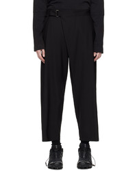 Pantalon chino en laine noir Attachment