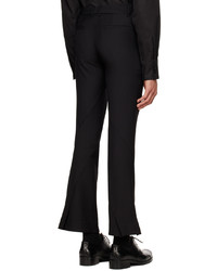 Pantalon chino en laine noir Cornerstone