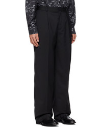 Pantalon chino en laine noir Han Kjobenhavn