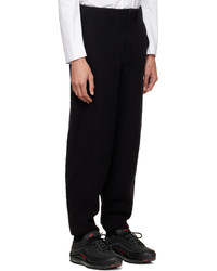 Pantalon chino en laine noir Comme Des Garcons Homme Plus