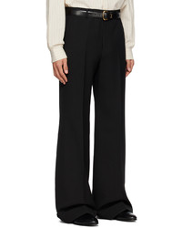 Pantalon chino en laine noir Gucci