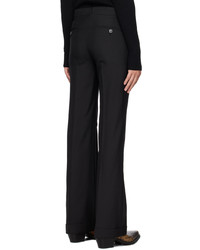 Pantalon chino en laine noir Ernest W. Baker